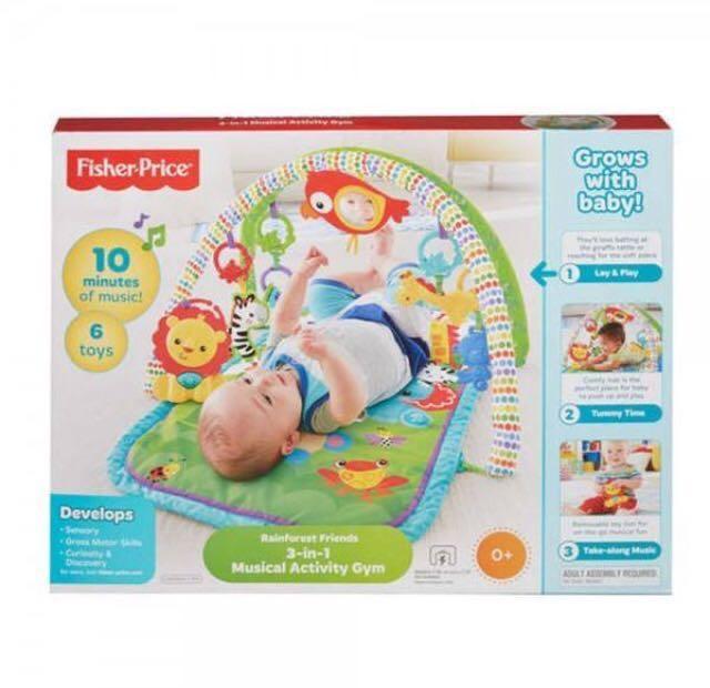 fisher price jungle gym rainforest