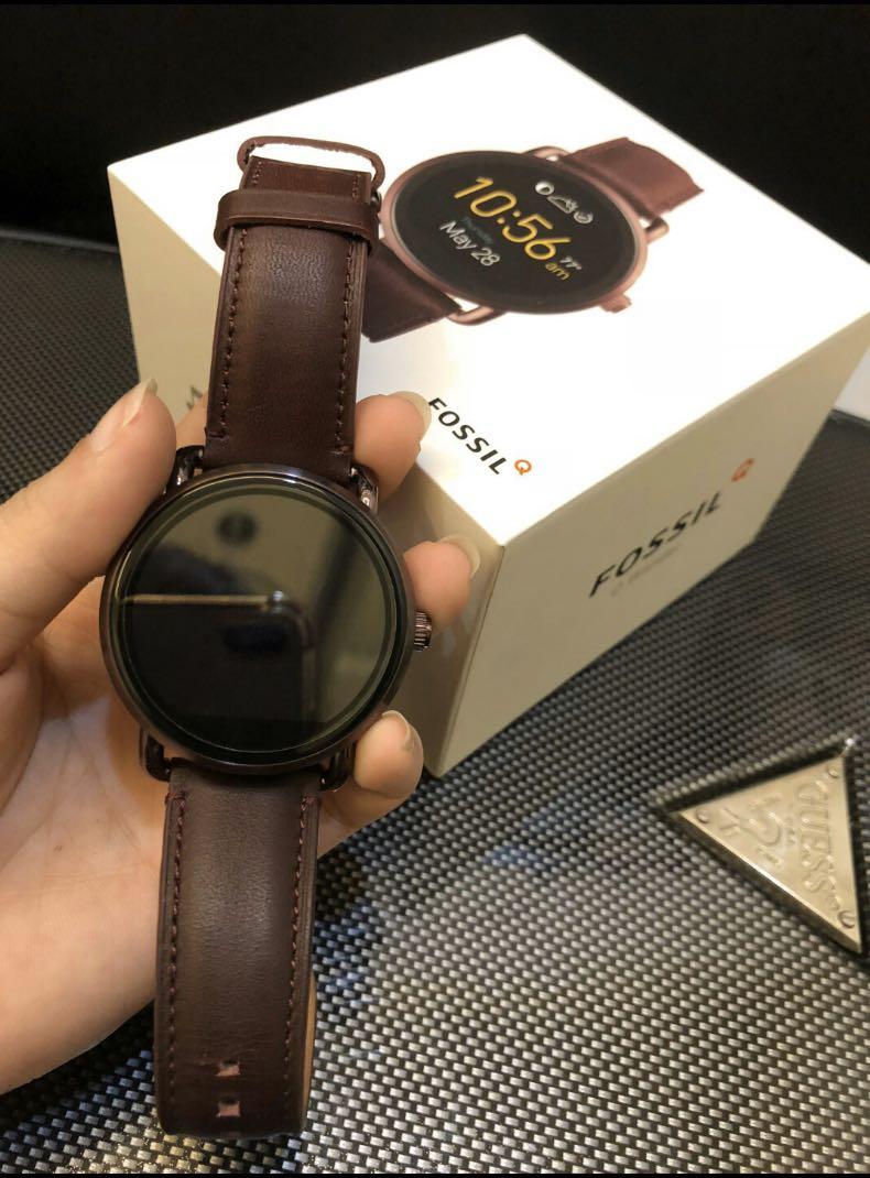 Fossil smart watch q wander on sale