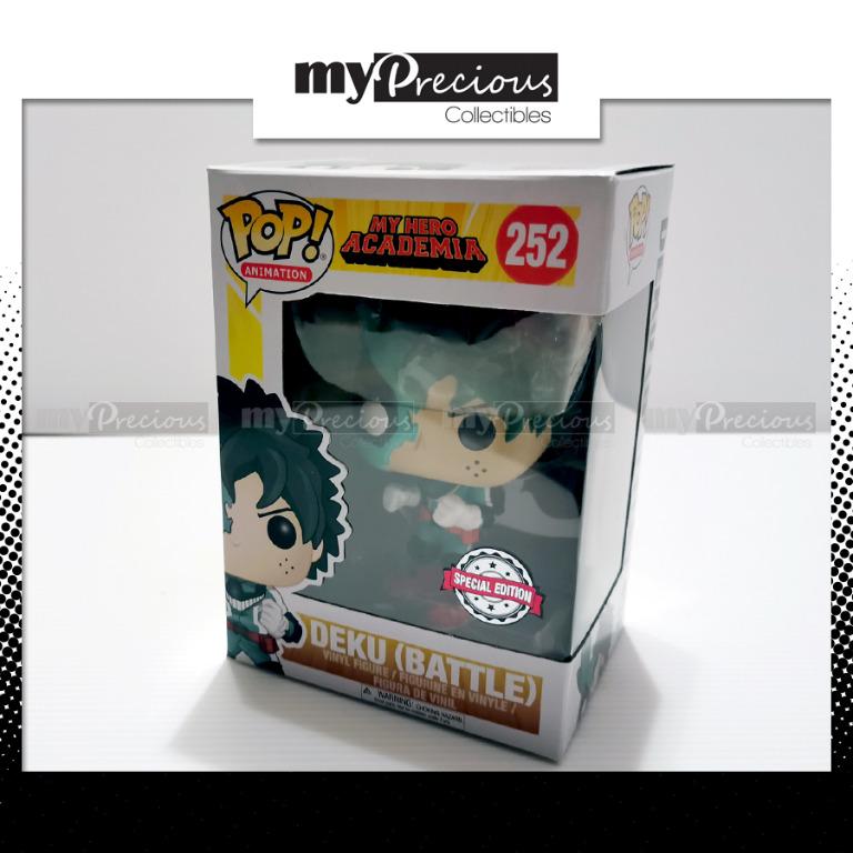 Funko Pop Animation My Hero Academia Mha 252 Deku Battle Damaged