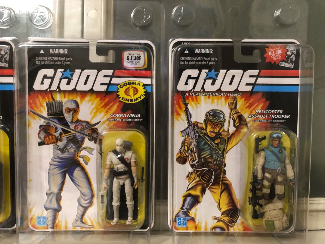 GI Joe  25th ANN Figure Stand COBRA Figure CODE NAME SNAKE EYES 