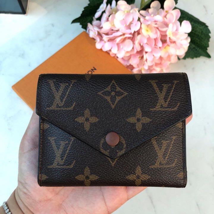 Authentic Louis Vuitton Victorine Wallet (Fuchsia Interior), Luxury, Bags &  Wallets on Carousell