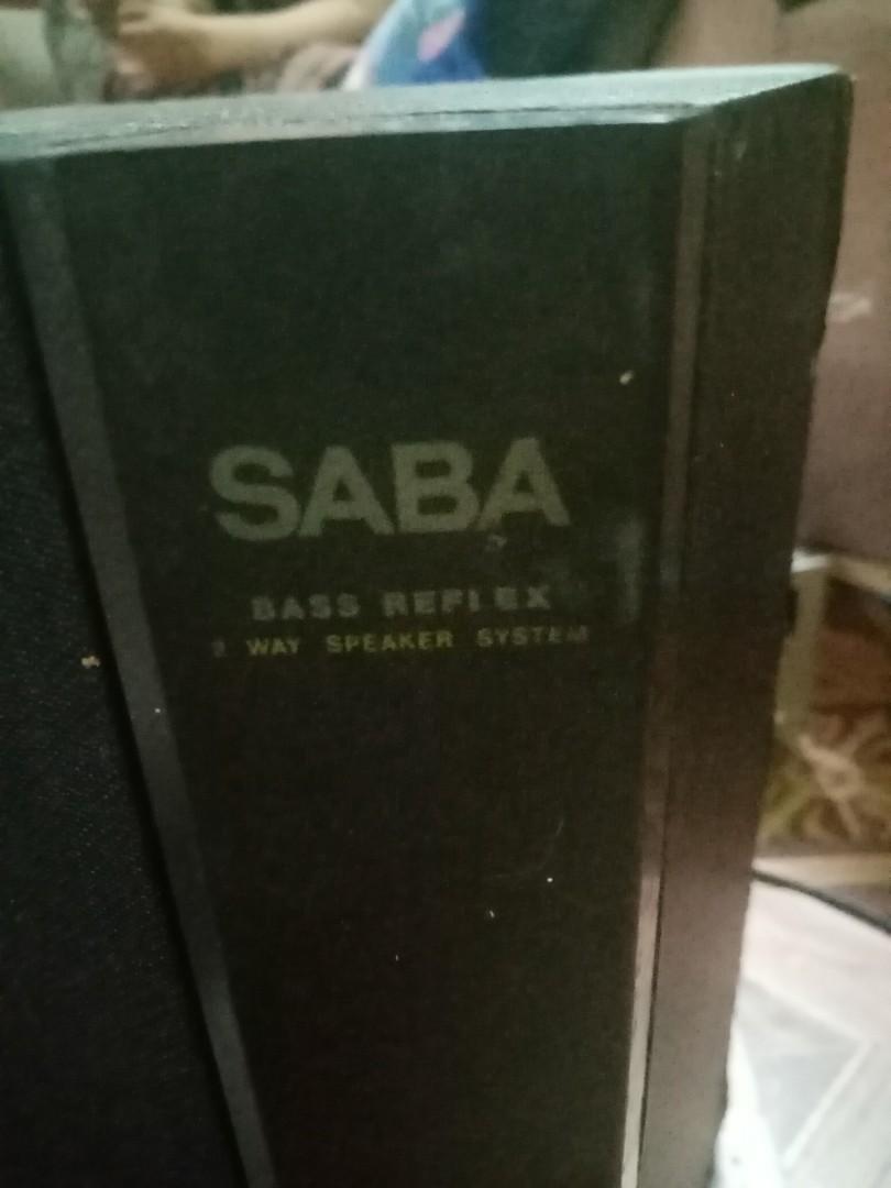 GreenTech amplifier & 2 Speaker SABA, Audio, Soundbars, Speakers