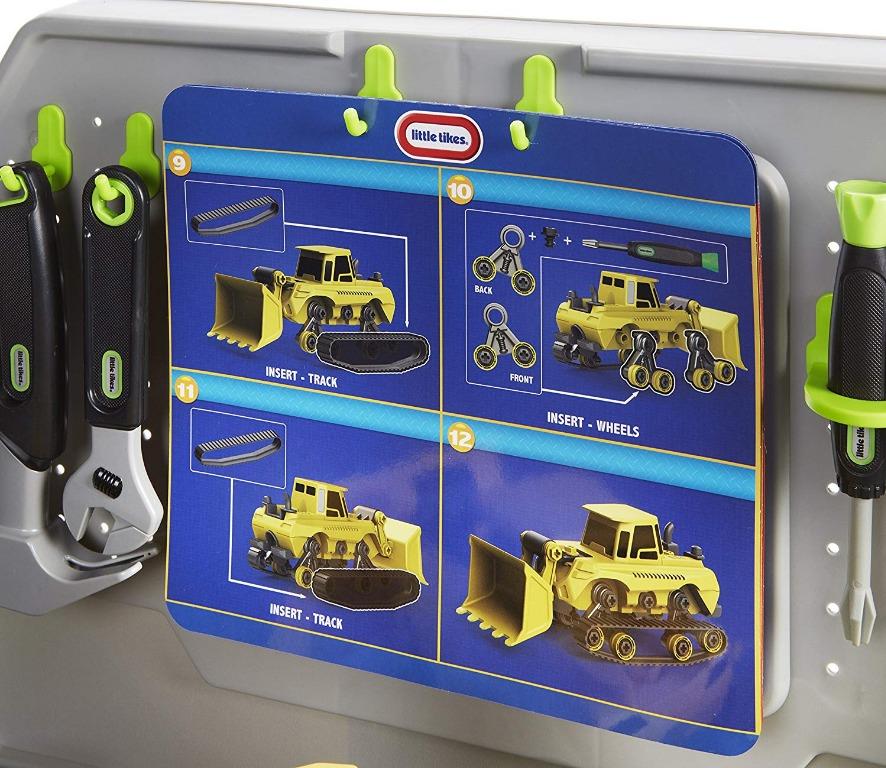 (HOT) Little Tikes Construct 'n Learn Smart Workbench, Hobbies &amp; Toys ...