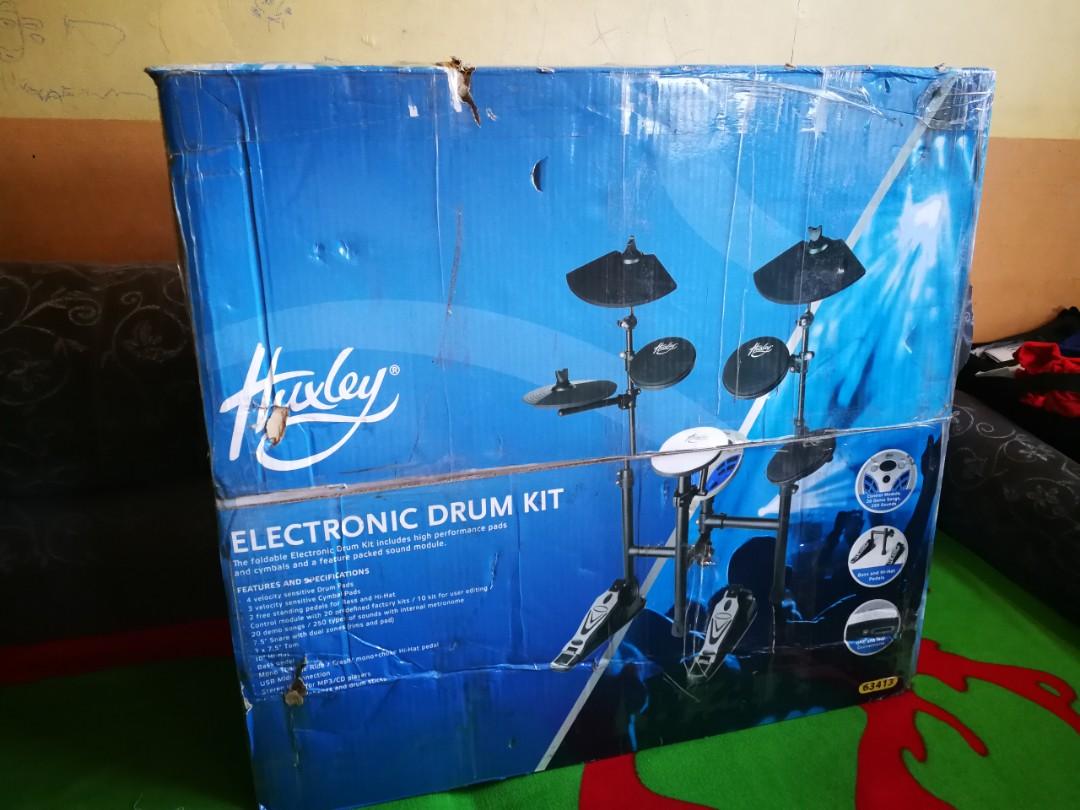 Huxley EDK120 Electronic Drums, Hobbies & Toys, Music & Media, Musical