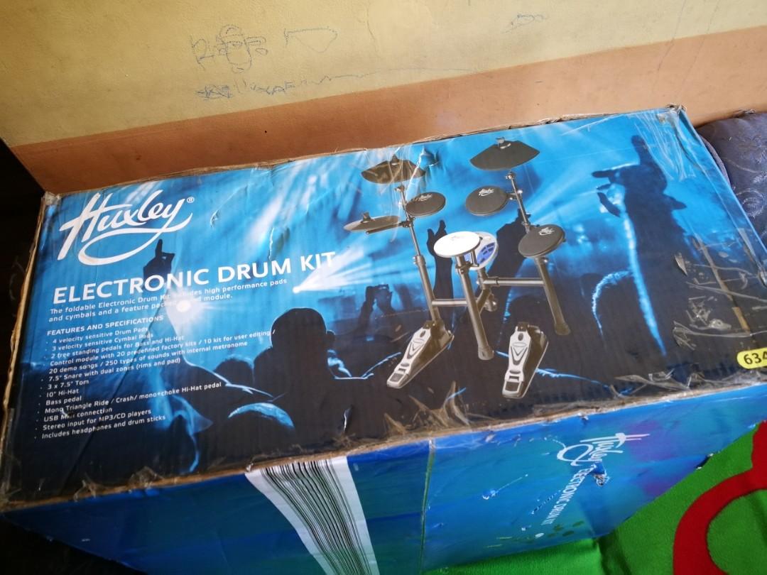 Huxley EDK120 Electronic Drums, Hobbies & Toys, Music & Media, Musical