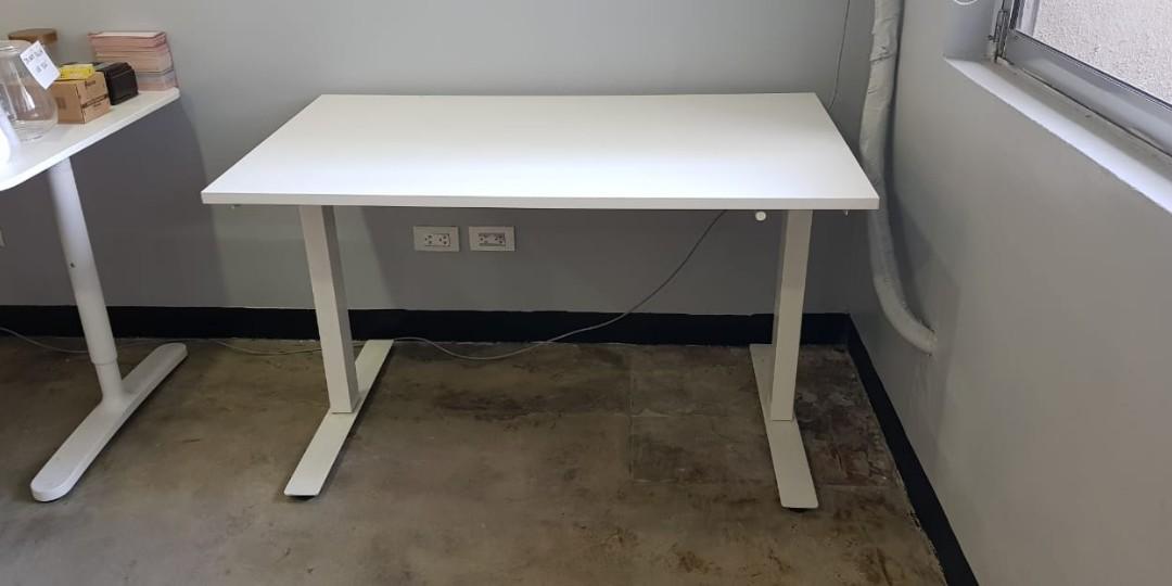 ikea skarsta adjustable table furniture home living furniture tables sets on carousell