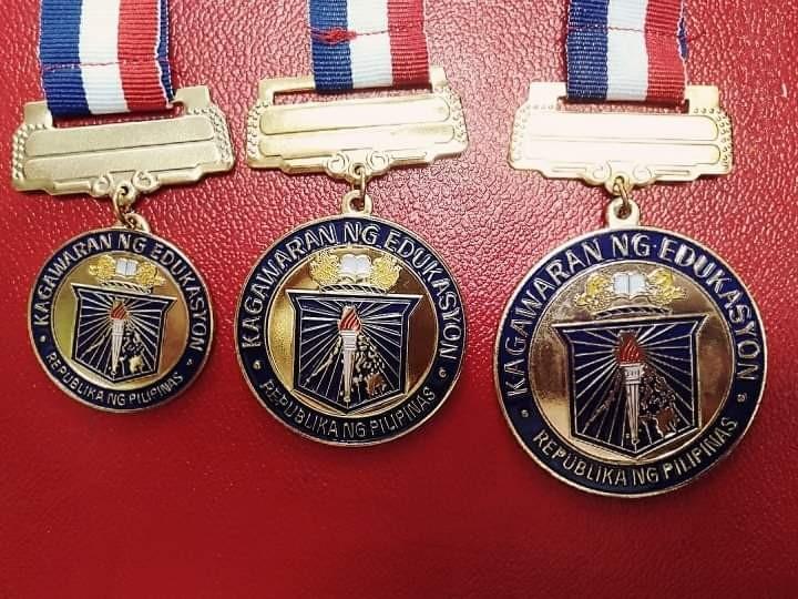 KAGAWARAN Medals Deped medals Graduation medals Recognition Medals