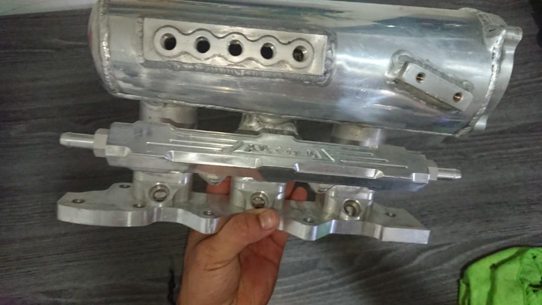 Kancil L2s velocity air intake manifold with fuel rail, Auto Accessories on Carousell
