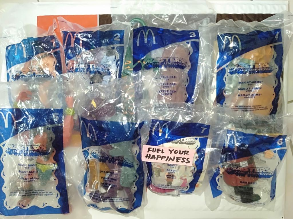 he man mcdonalds toys