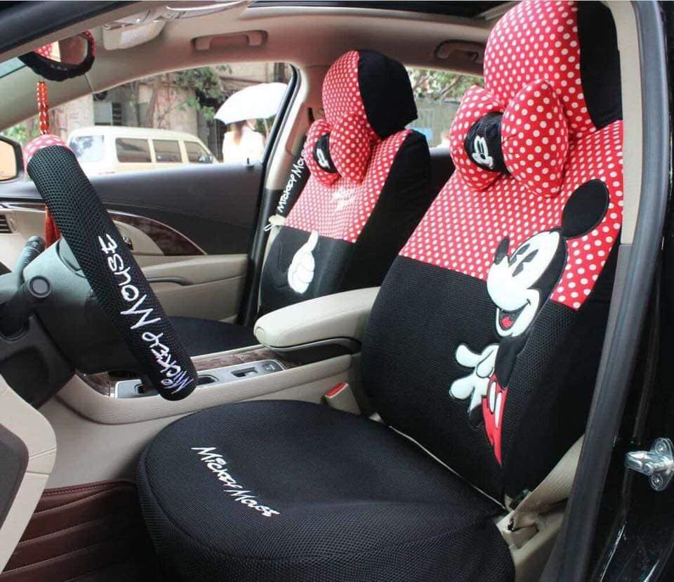 minnie mouse car seat covers