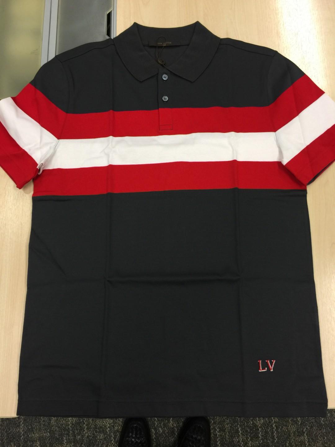 Authentic Louis Vuitton Polo With LV Signature XL RARE