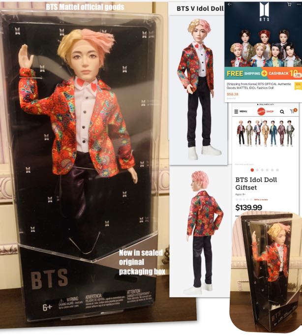 Bts idol hotsell doll giftset