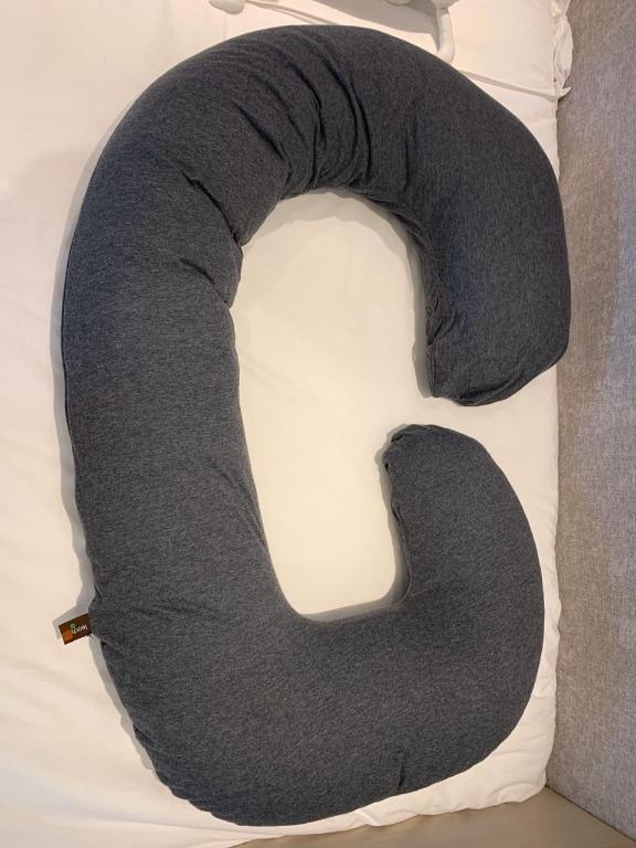 Original Snoogle Chic Jersey Snoogle Total Body Pregnancy Pillow
