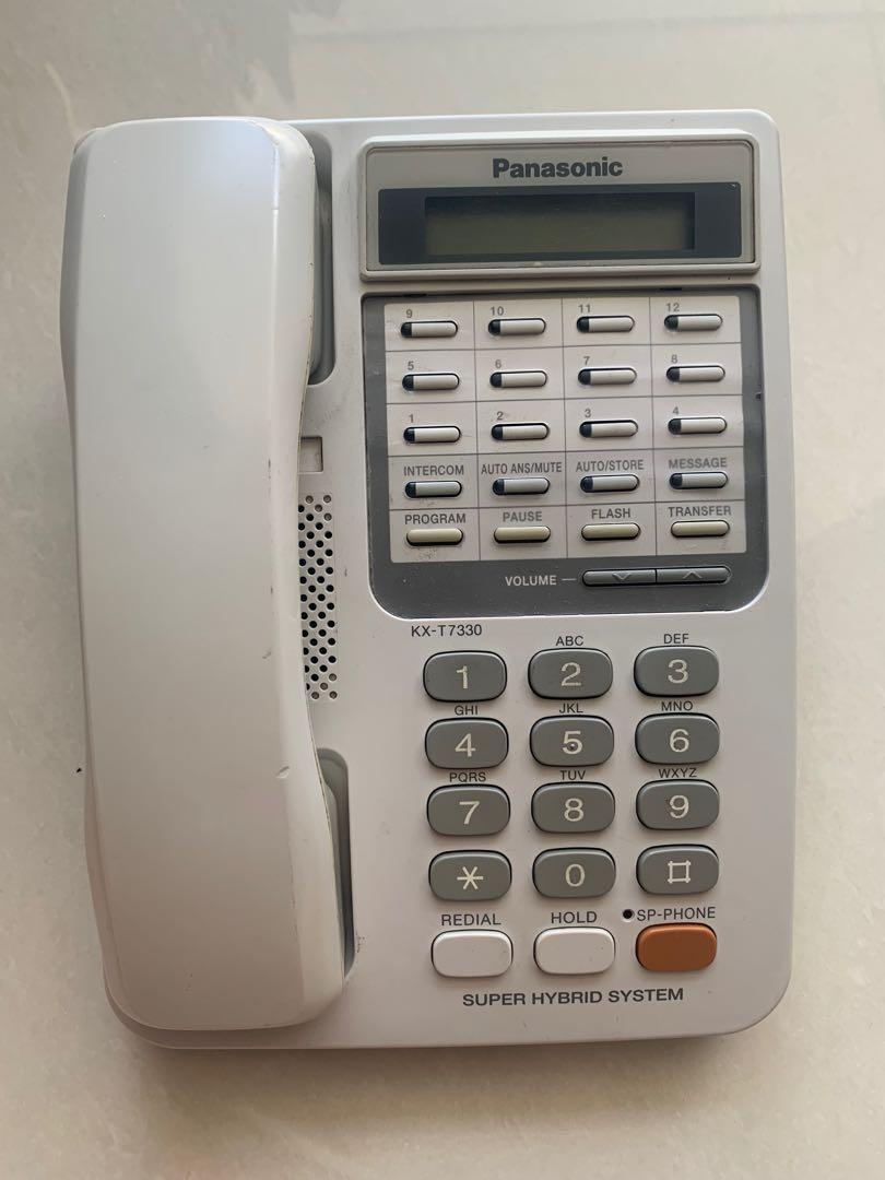 Panasonic PABX KX-TA308 with 4 handset, TV & Home Appliances, TV ...