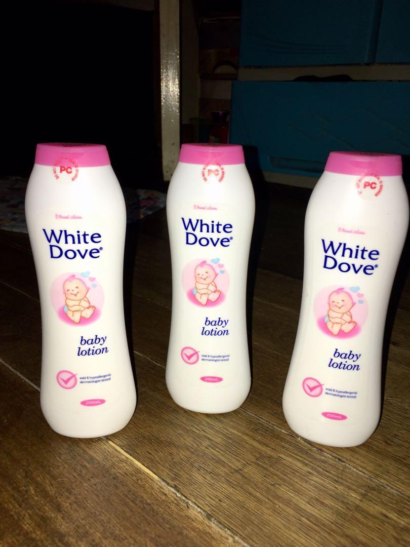 white dove baby lotion