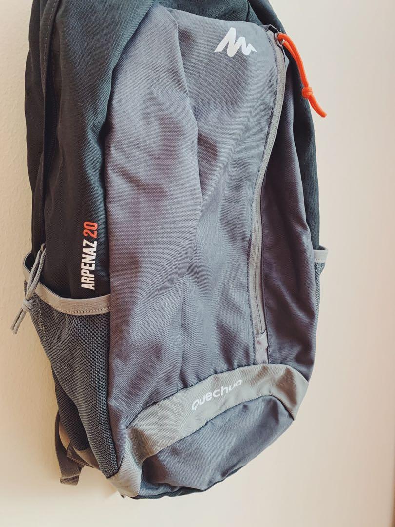 quechua bag grey