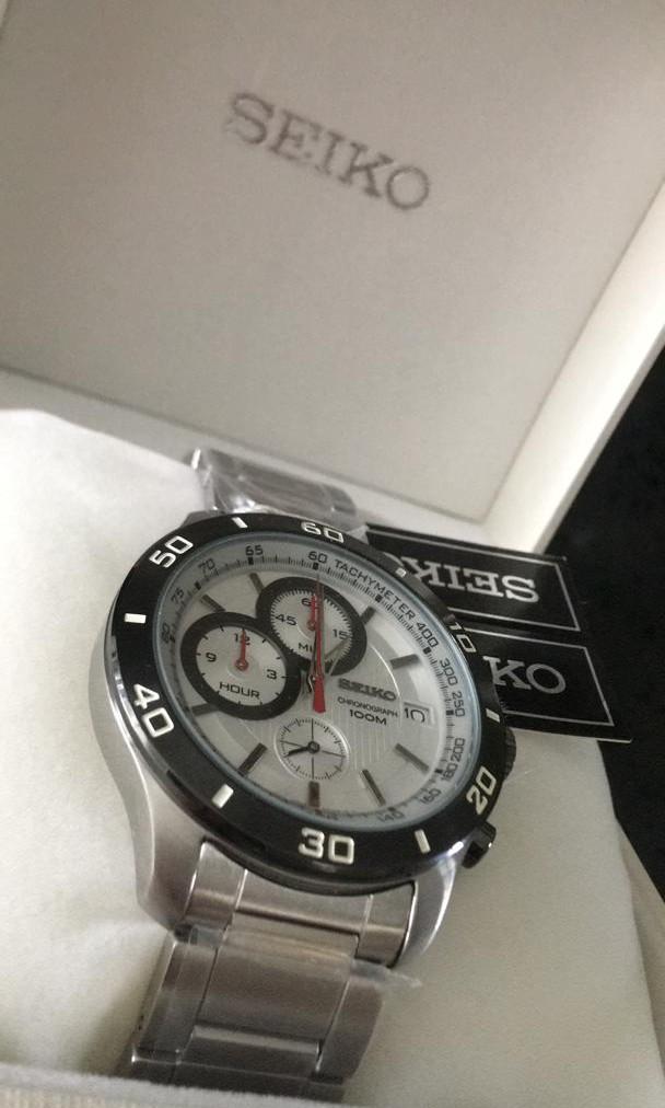 Seiko Chronograph Men Watch SSB189P1 Men s Fashion Watches