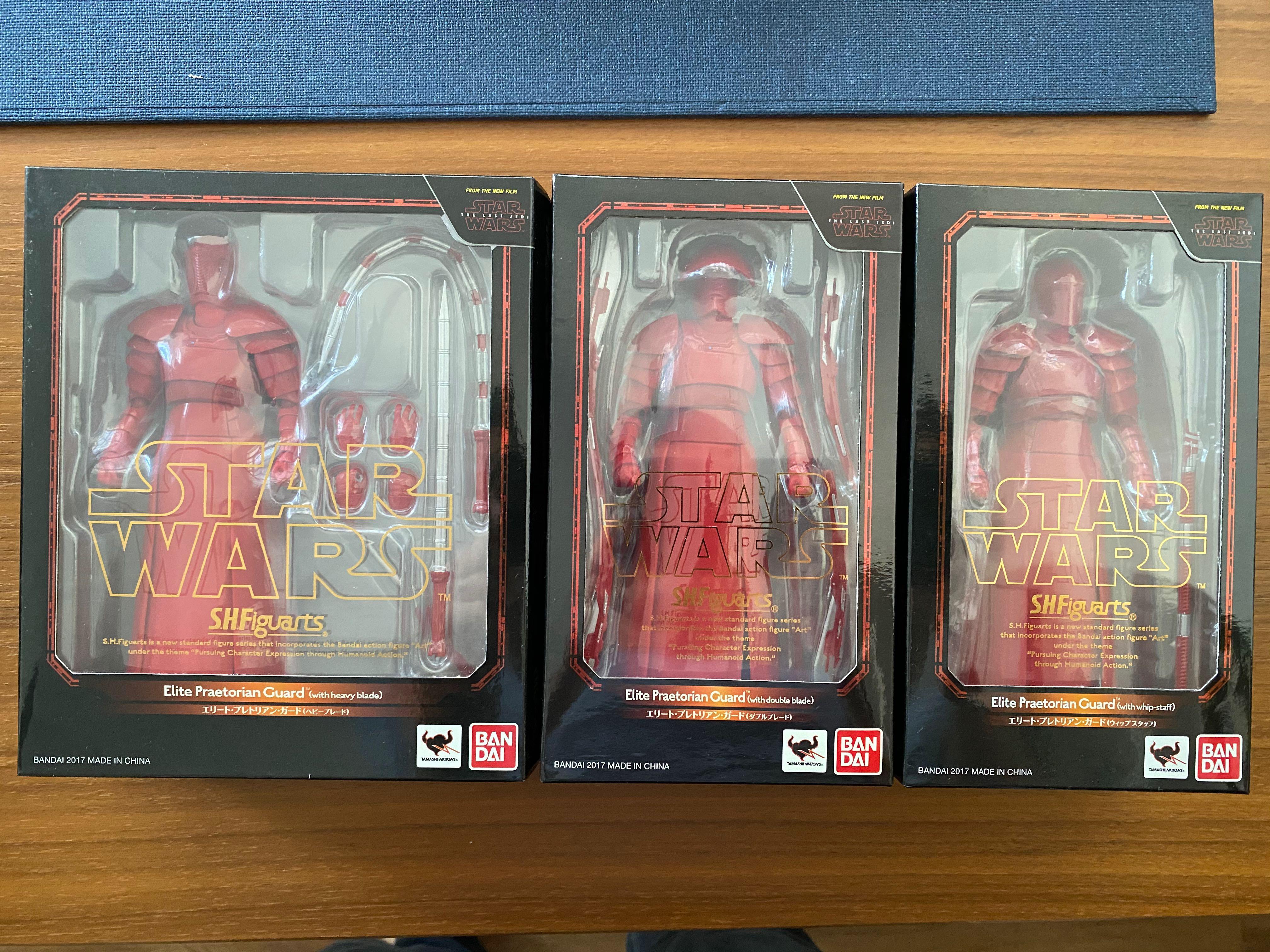 Star Wars Elite Praetorian Guard BANDAI S.H.Figuarts Action Figure The Last  Jedi