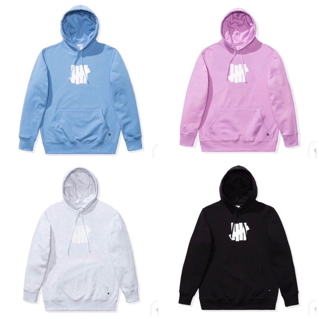 Undefeated icon pullover hoodie Men s Fashion Tops Sets