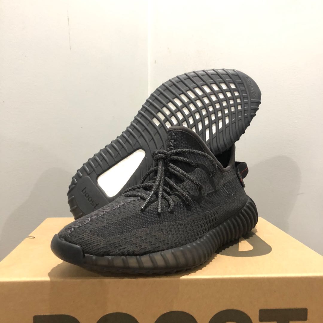 yeezy black statics