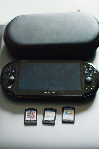 Ps Vita with 3 games