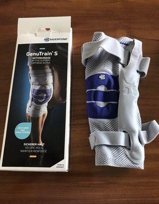 Bauerfeind Genutrain S Knee Support Brace (White Right side, size 2)