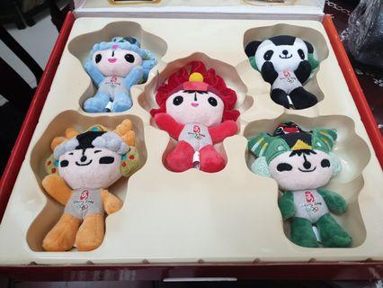 beijing olympics  2008 collectors mascot toys
