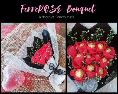 Ferrero Bouquet and Food Bouquet