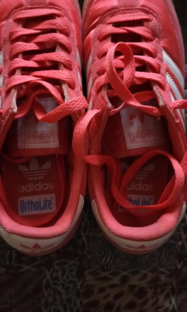 pink adidas ortholite