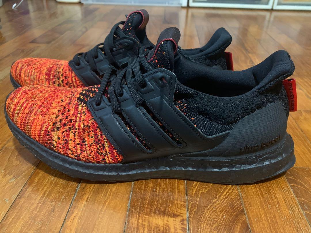 Adidas Ultra Boost 4.0 Game Of Thrones House Targaryen Men s Fashion Footwear Sneakers on Carousell