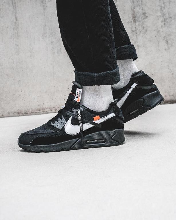 Nike air 90 online off white black