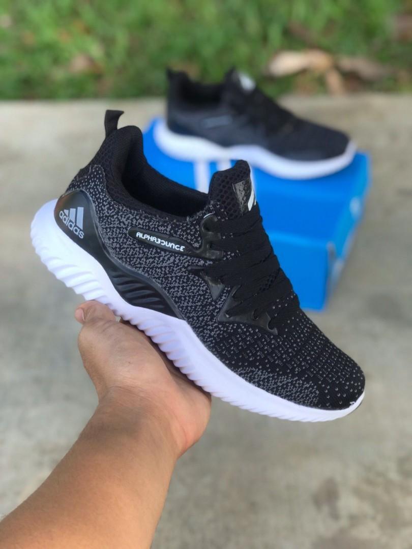 Adidas alphabounce beyond black white store