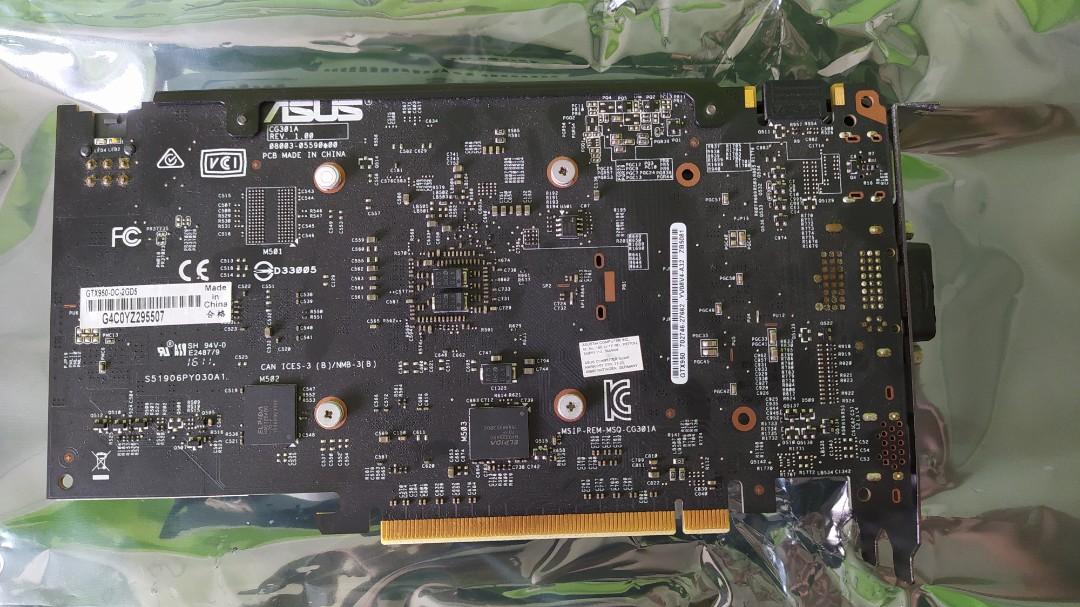Asus gtx 950 hot sale oc 2gd5