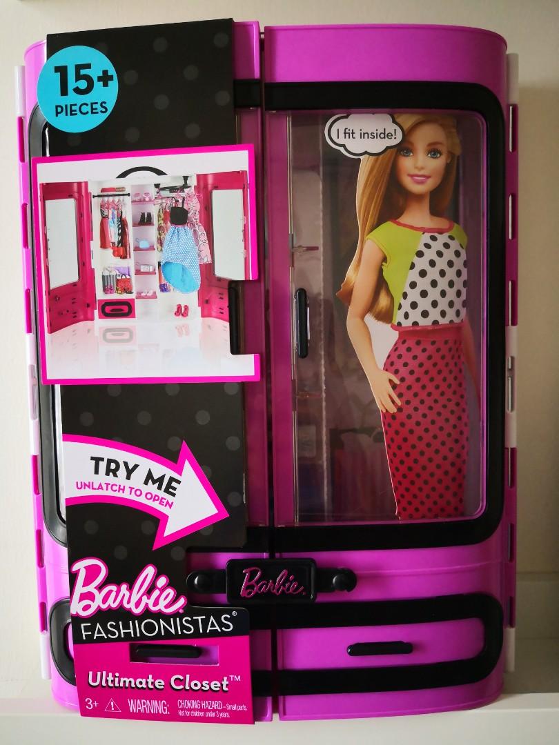 Barbie Fab Fashion Closet Purple at MYR120 only
