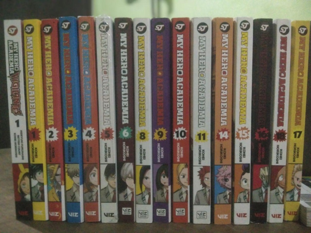 My Hero Acadamia Manga set