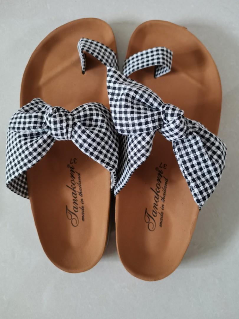Checkerboard sandals clearance