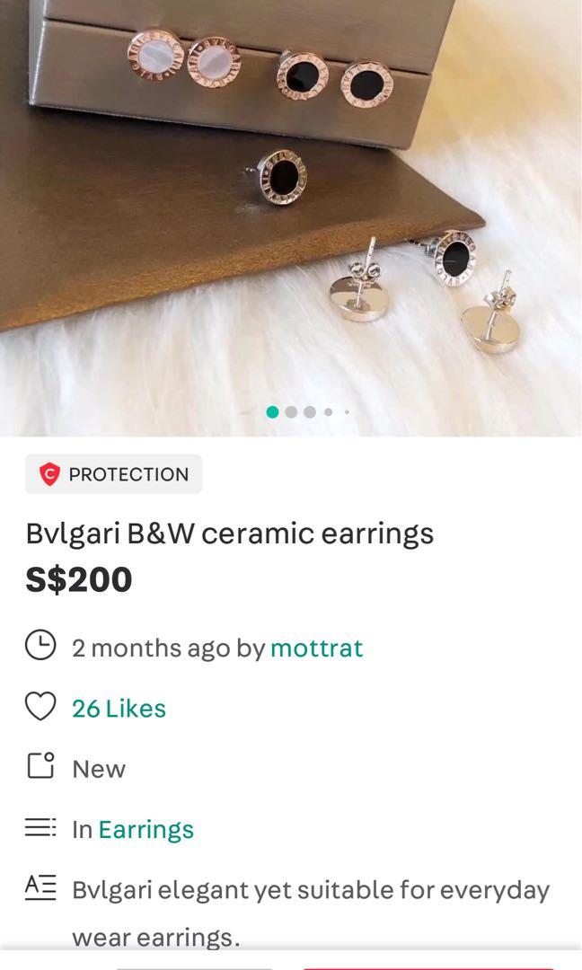 Bvlgari earrings sale on sale