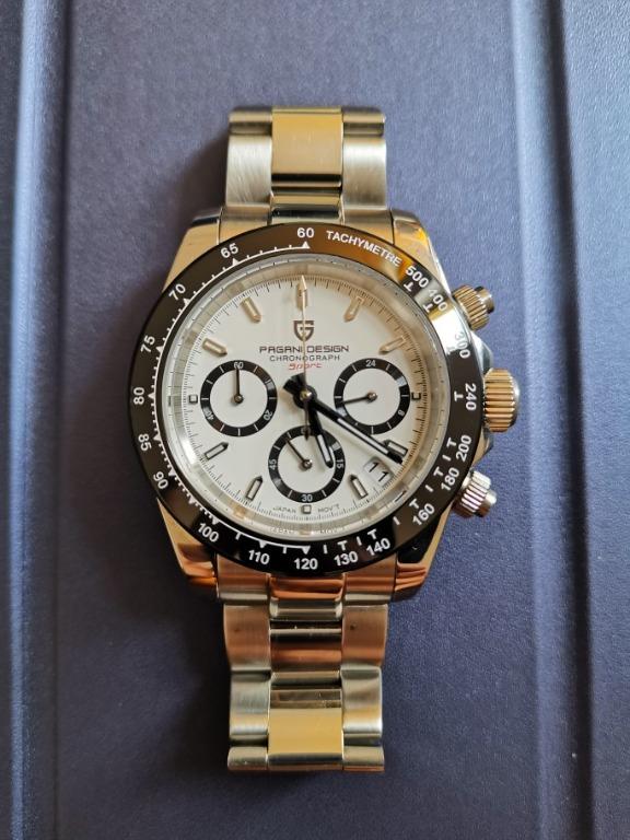 meca quartz chronograph
