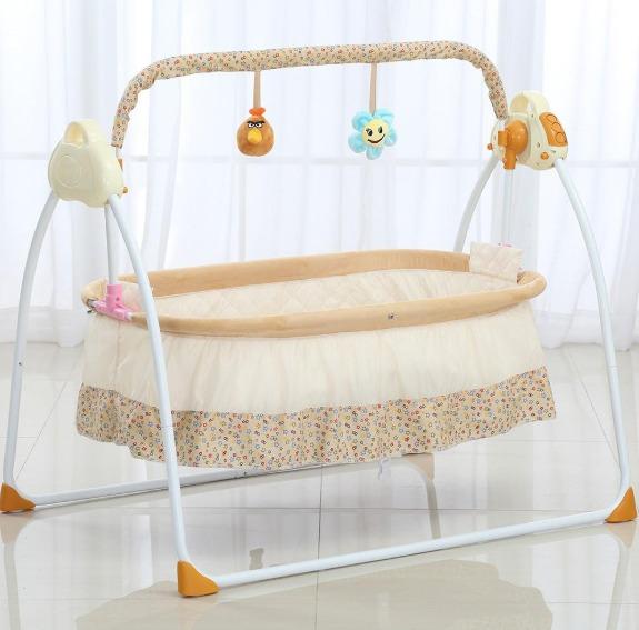 electric baby bassinet cradle swing