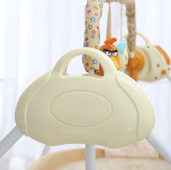 Electric Baby Cradle Swing Rocking Music Remoter Control