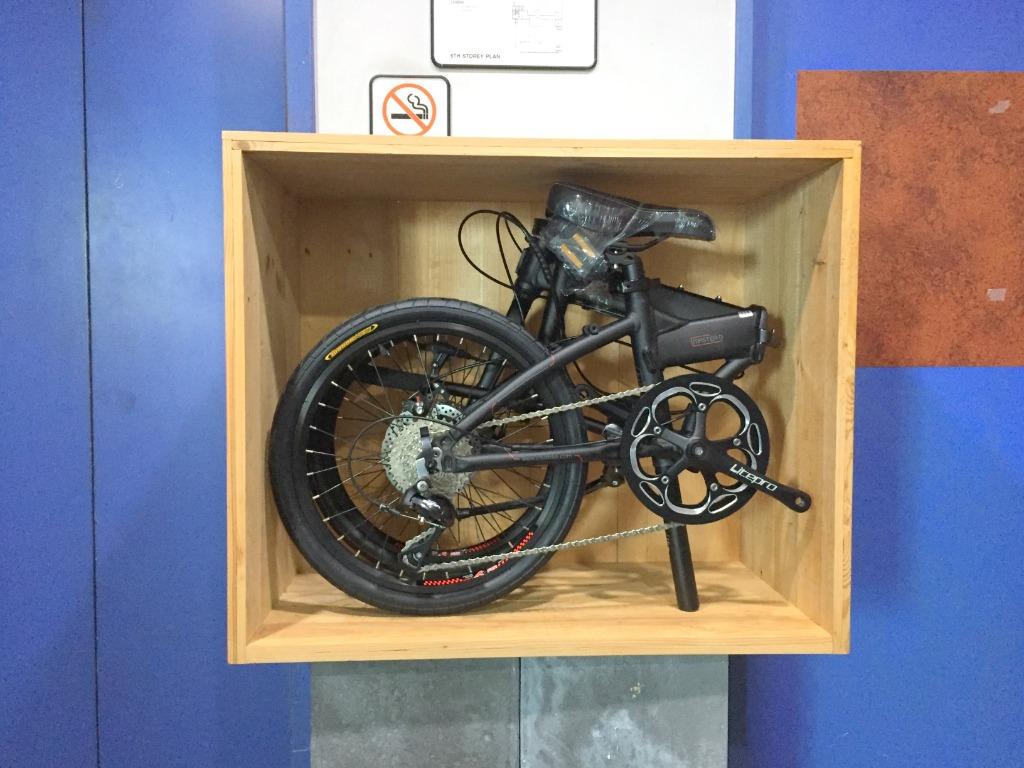 folding bike box