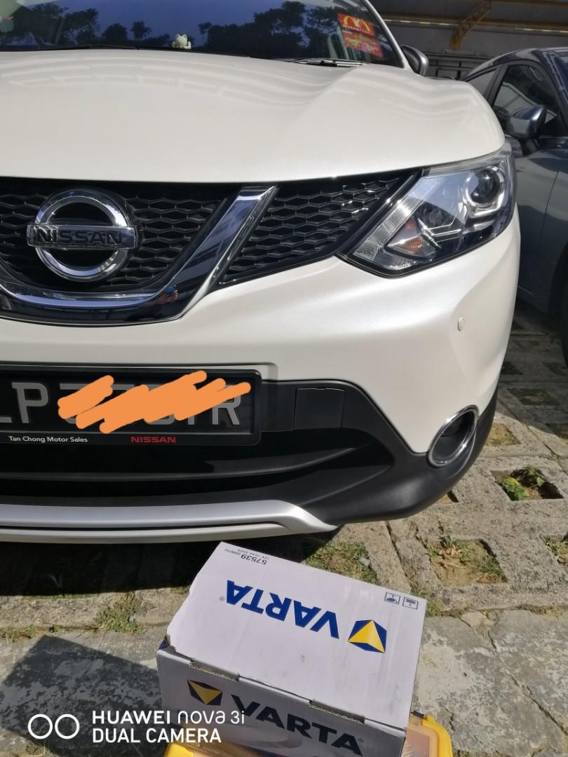 Аккумулятор nissan qashqai