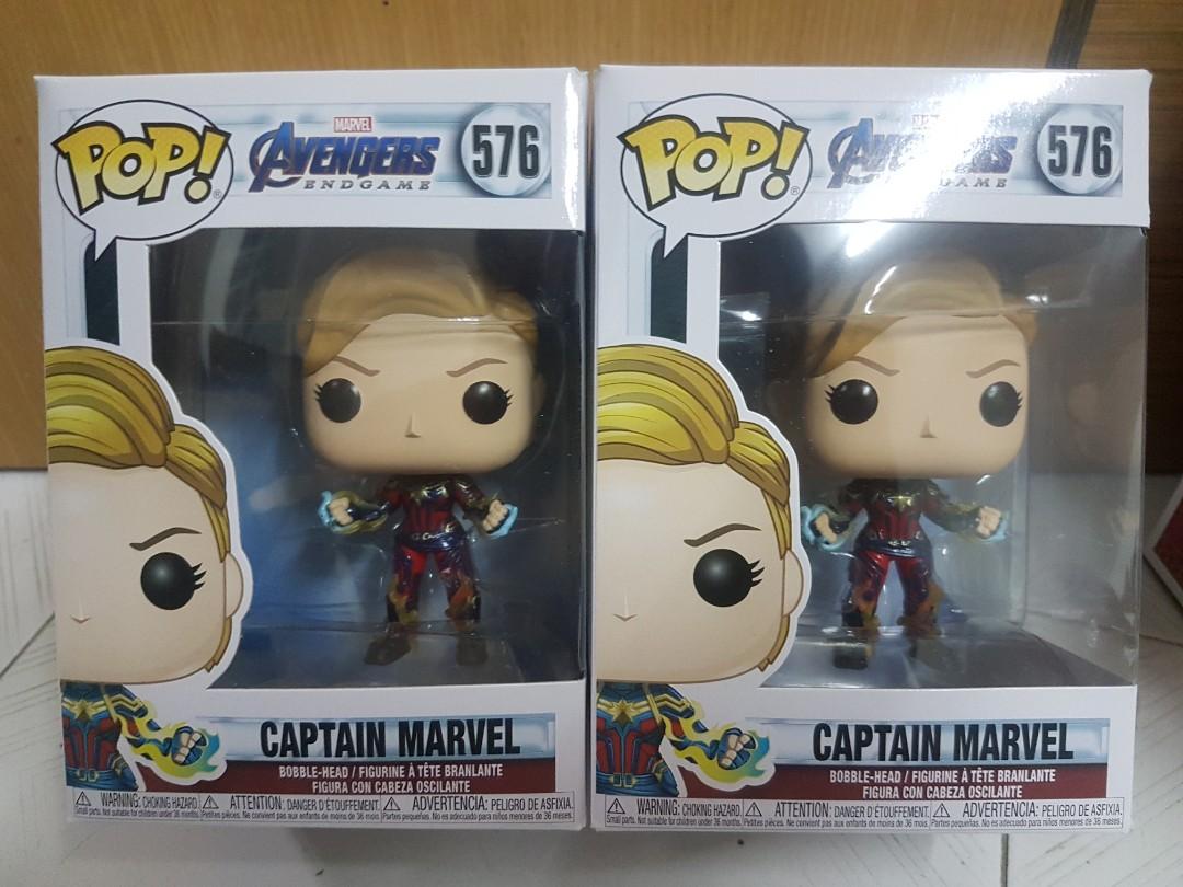 Funko Pop Captain Marvel 576 Toys Games Bricks Figurines On Carousell