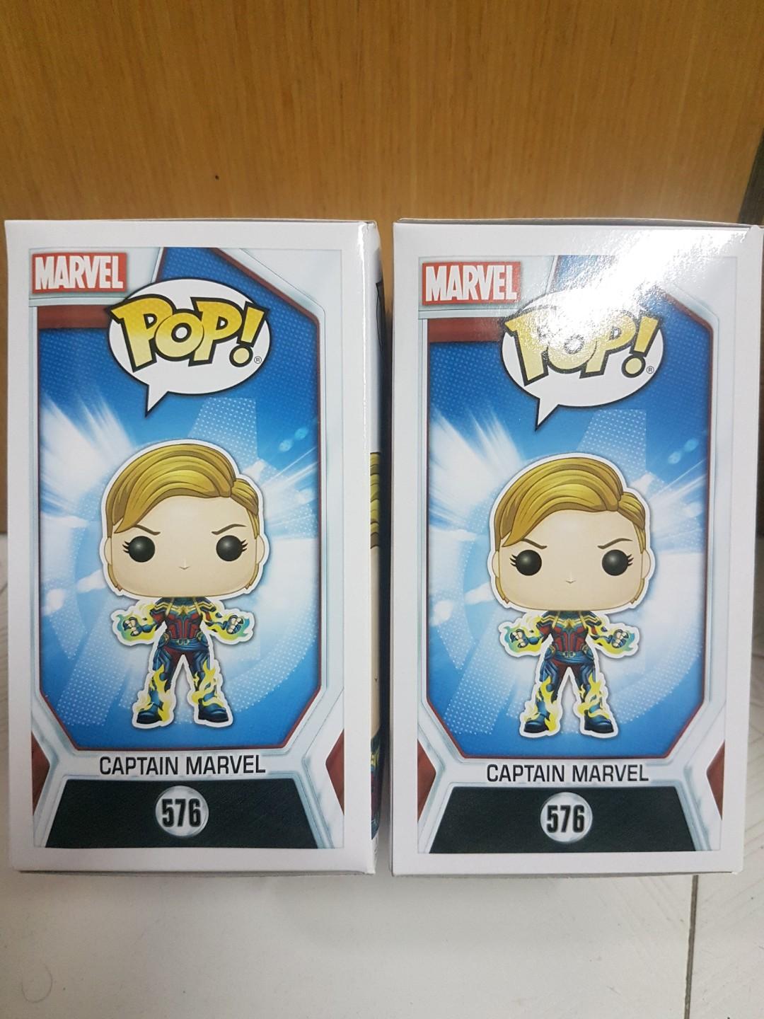 Funko Pop Captain Marvel 576 Toys Games Bricks Figurines On Carousell