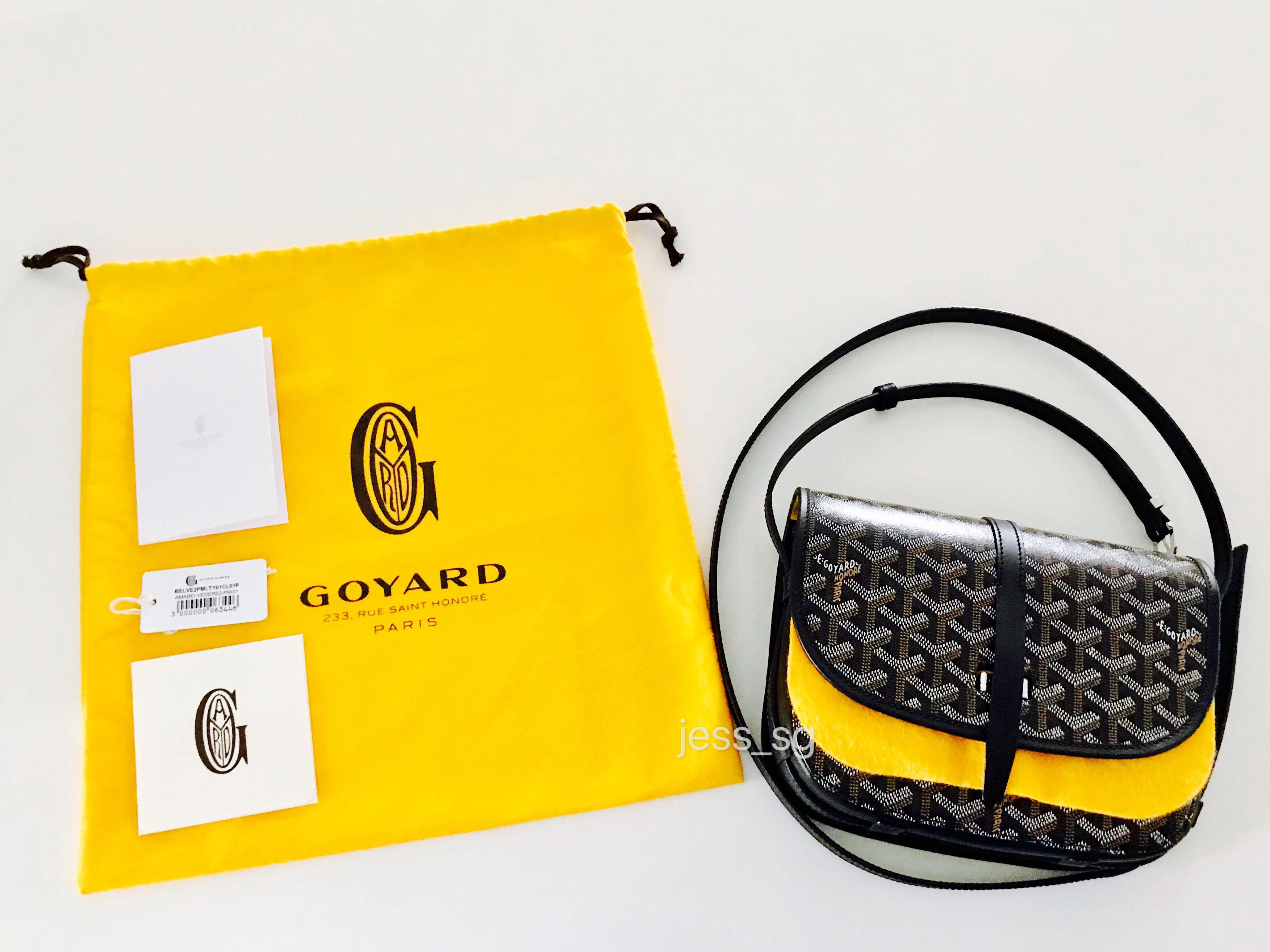 Goyard belvedere PM II Black Cloth ref.346579 - Joli Closet