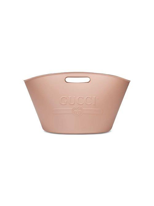 Gucci Logo Rubber Bucket Tote Luxury Bags Wallets on Carousell