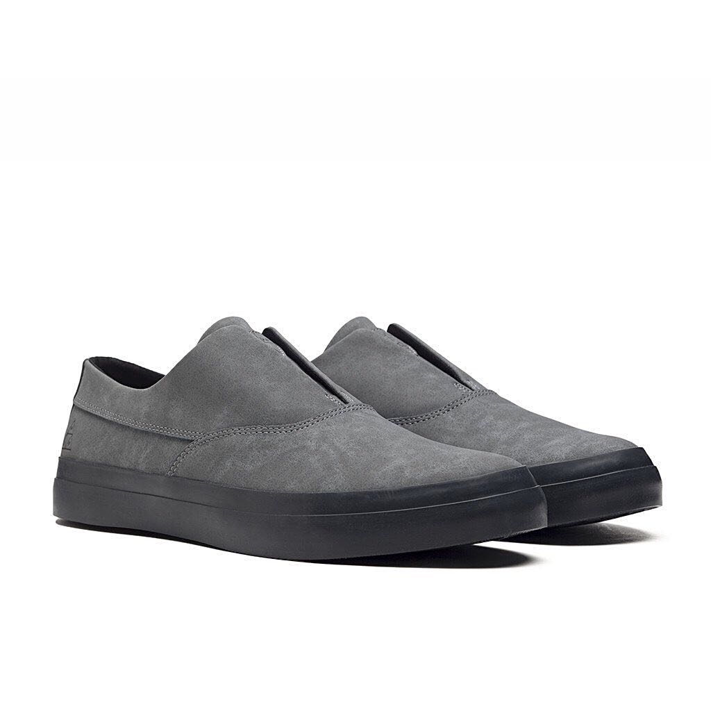 Huf Dylan Rieder Slip-On Asphalt Grey, Men's Fashion, Footwear, Dress ...