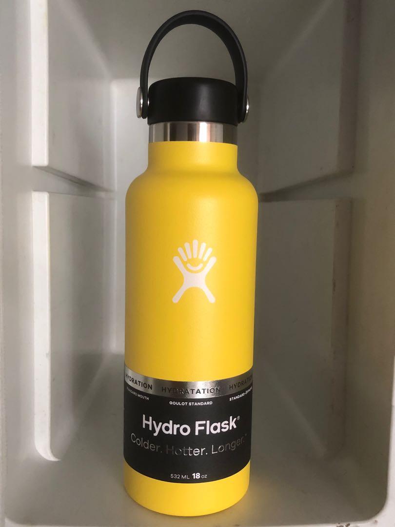 hydro flask 18 oz lemon