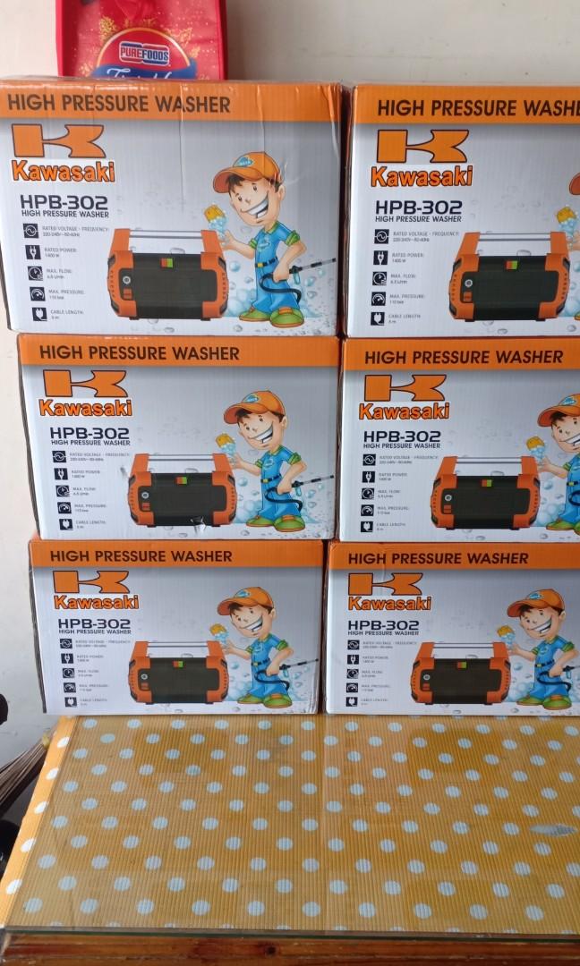Kawasaki Pressure Washer Hpb 302 Home Furniture Home Tools And Accessories On Carousell