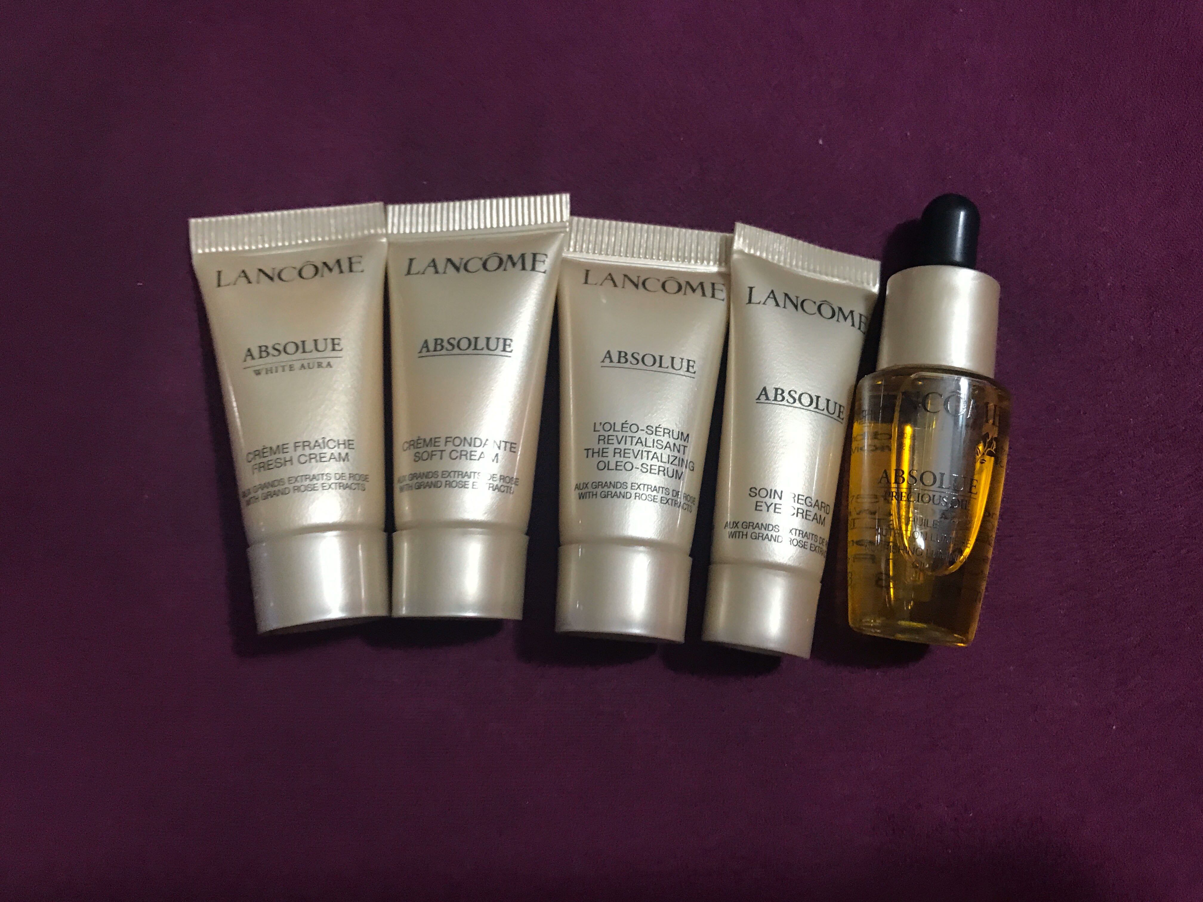 Lancome Absolue Samples ($25 or above)